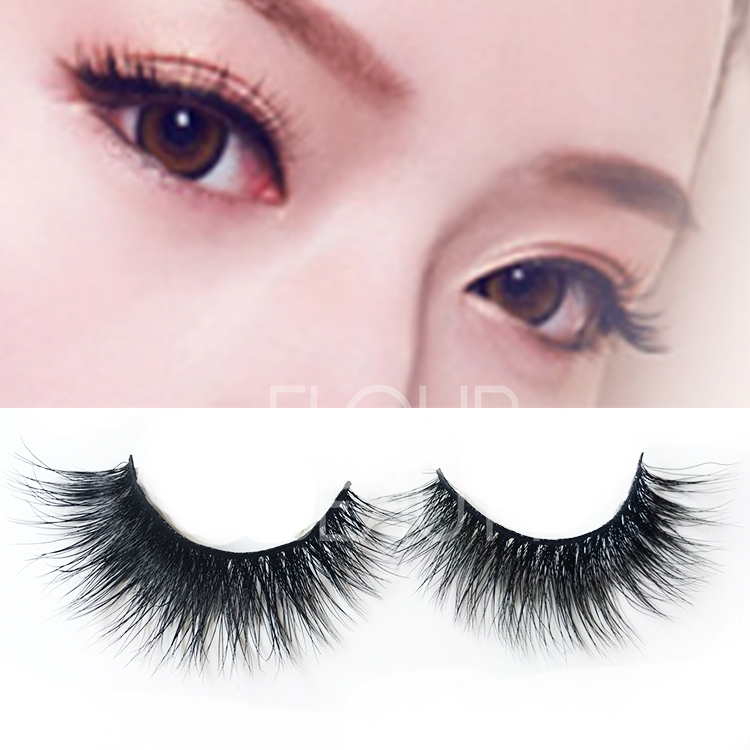 High quality most natural false eyelashes made by horse fur ES25